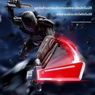 ดาบแสงยืดหดรุ่นใหม่ ของเล่นดาบแสงจากสงครามจักรวาล ดาบสองคมสามารถรวมเป็นหนึ่งเดียวได้ สามารถเปลี่ยนสีได้ แสงไฟกะพริบ