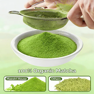 Greensprit ผงชาเขียวมัทฉะ แท้ 100% ขนาด 40g ไม่ผสมแป้งและน้ำตาล
