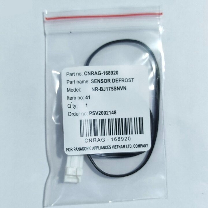 เซ็นเซอร์ละลายน้ำแข็งตู้เย็น PANASONIC DEFROST 1.5K พาร์ท CNRAG-140111 ARAGSD100470