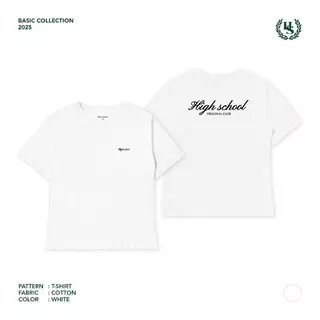 Highschool Basic Collection : Routine OG Logo T-Shirt - เสื้อยืดลายออริจินัลคลับ - TPB06818