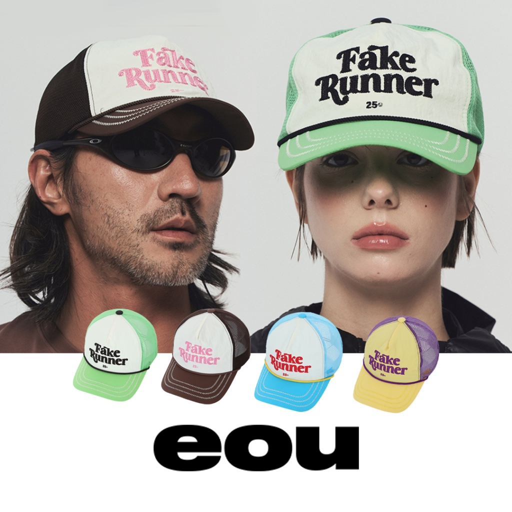 [Pre-Order ] หมวก EOU Fake Runner CP002 หมวก nylon หมวกวิ่ง รอของ 10-20 วัน