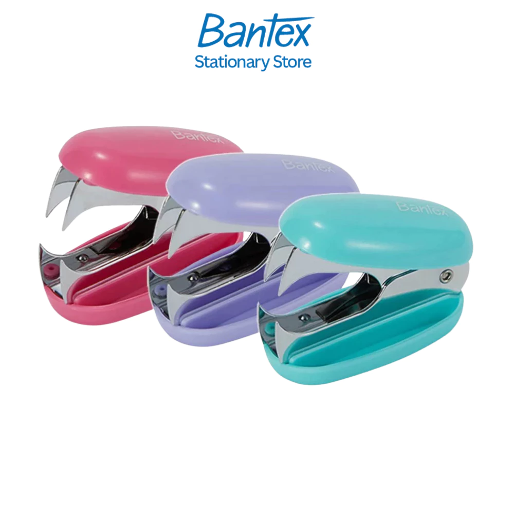 Bantex ที่ถอนลวดเย็บ เครื่องแงะกระดาษ ที่แกะแม็กซ์ เครื่องเจาะกระดาษ มี 2แบบ 4สี Staple Remover