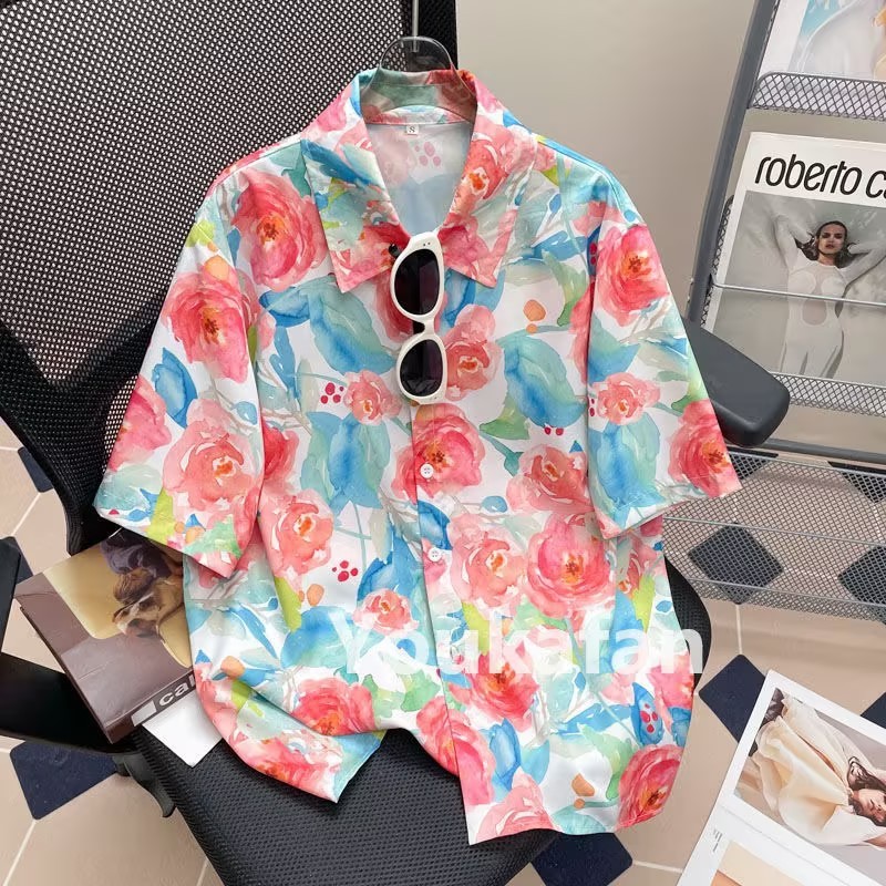 berylstore เสื้อลายดอก แขนสั้น ฤดูร้อน สงกรานต์ thumbnail 6