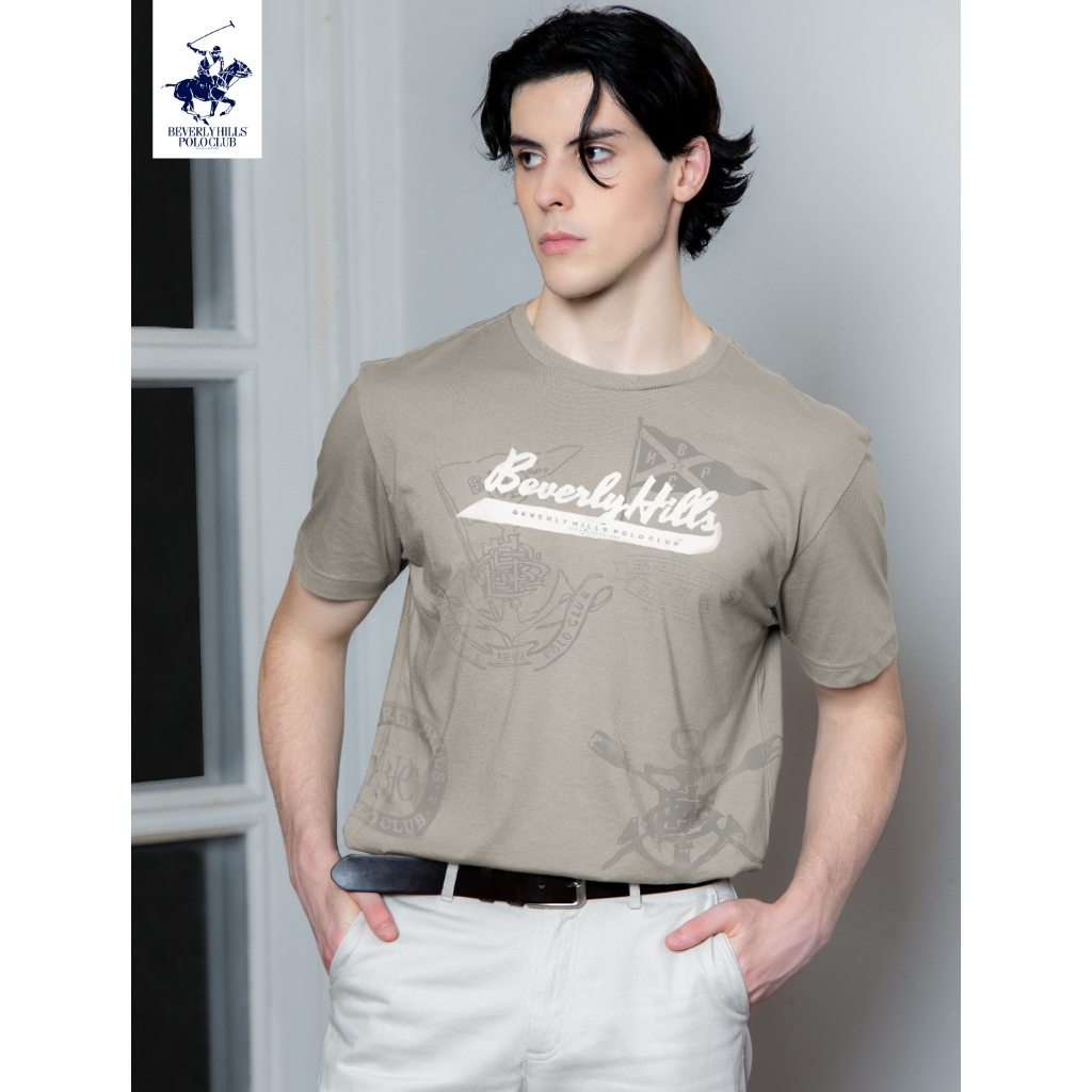 BEVERLY HILLS POLO CLUB  เสื้อยืดคอกลมแขนสั้น รุ่น BNSR418