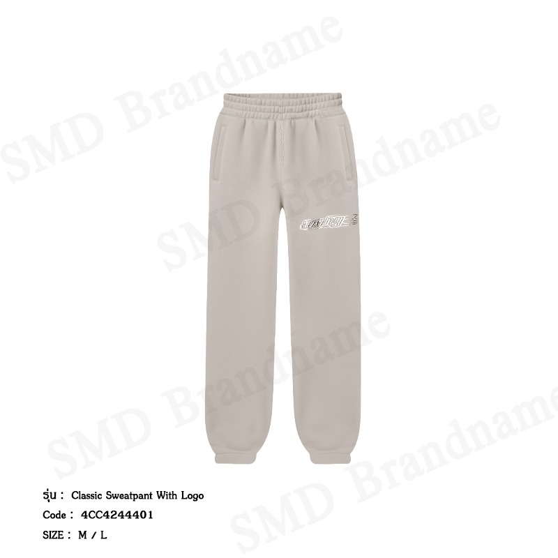 Alexander Wang กางเกงลำลองผู้หญิง รุ่น Classic Sweatpant With Logo Code: 4CC4244401