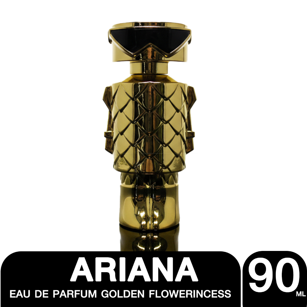 น้ำหอมอาหรับ น้ำหอม Parfum น้ำหอม Ariana EAU DE PARFUM golden flowerincess 90ml