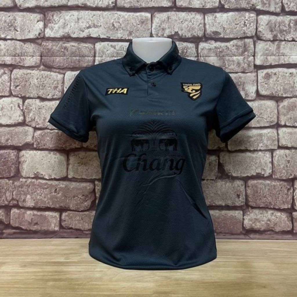 เสื้อบอลหญิงทีมชาติไทย อก 32/38 ทรงเข้ารูป ดีไซน์แฟชั่น สวยงาม - รูปที่ 7
