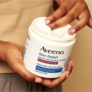 แท้🎯พร้อมส่ง EXP 2027​ อาวีโน่ สกิน รีลิฟ มอยส์เจอร์ ครีม 311 ก. Aveeno Skin Relief Moisture Cream 311g