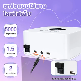 เครื่องอบเล็บเจล แห้งเร็ว 10 วินาที แสงบลูไลท์ฆ่าเชื้อ หลอด LED ปรับเวลาได้ 3 ระดับ โคมไฟเล็บ