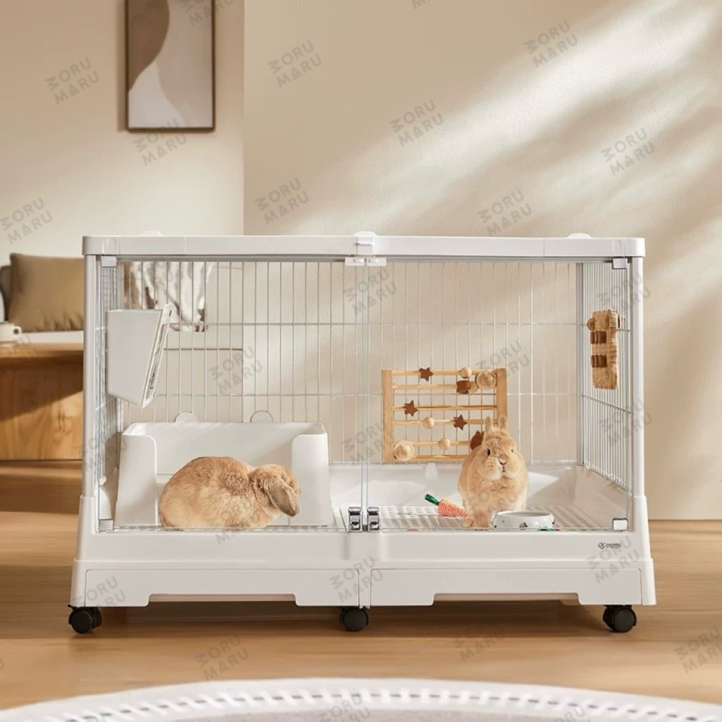 [dayang] กรงกระต่ายR81pro กรงกระต่าย แกสบี้  ชินชิลล่า หนูตะเภา กรงสัตว์เลี้ยง