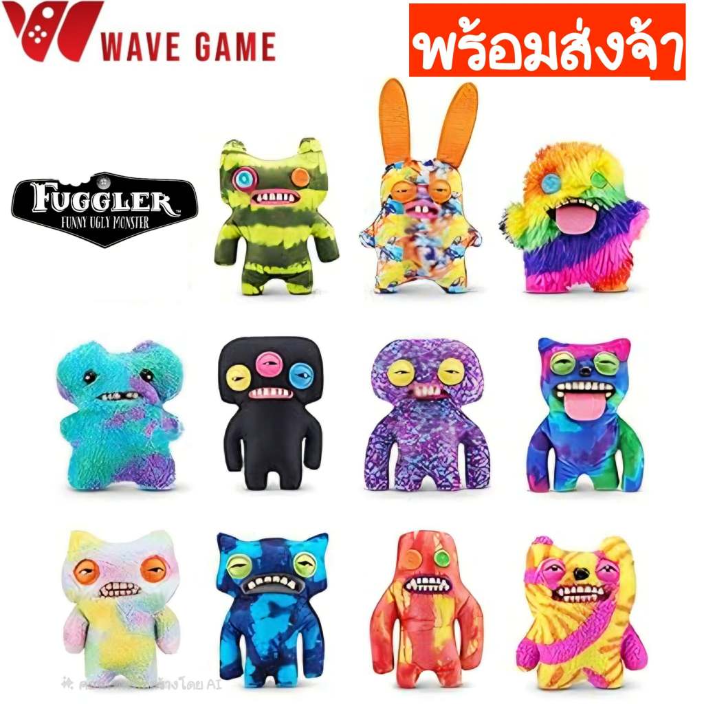 ( พร้อมส่ง ) zuru fuggler funny ugly monster misfits monster ตุ๊กตา
