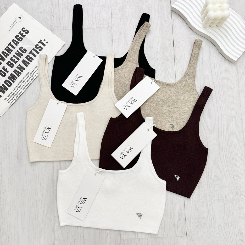 WA YA กล้ามครอปไหมพรมตัวสั้น ***โปรดอ่านรายละเอียดสินค้าก่อนการสั่งซื้อ***