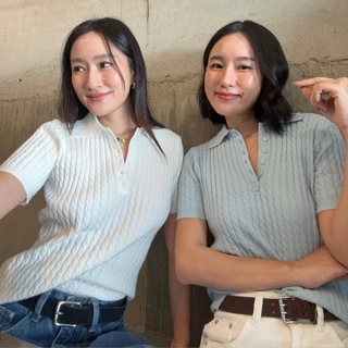 198 knockknock - BASIC POLO TOP