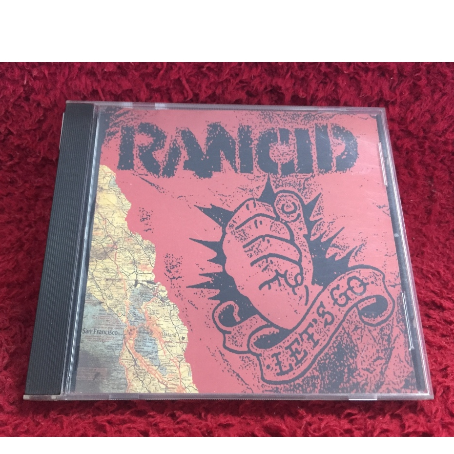 CD Rancid - Let's Go สภาพตามปก CA44-95