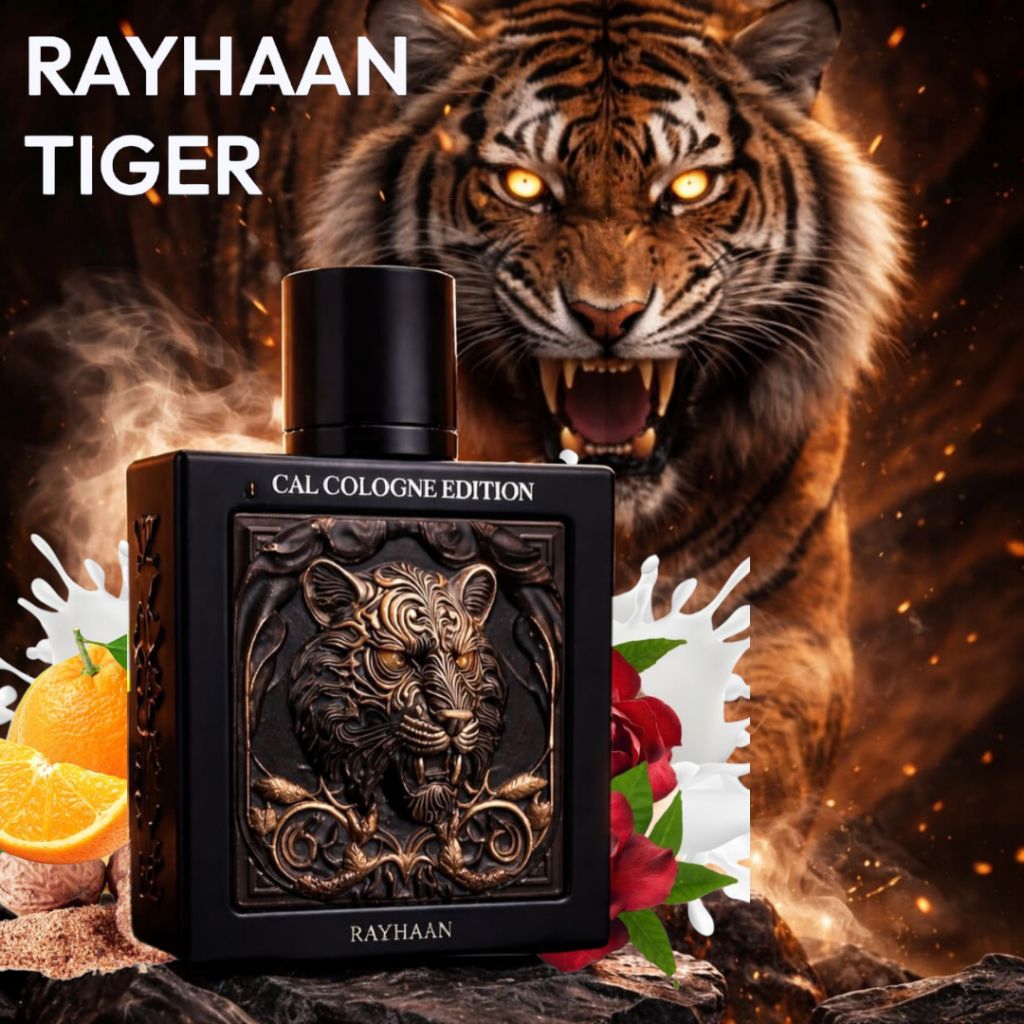 Rayhaan Tiger Cal Cologne Edition Extrait De Parfum 100ml
