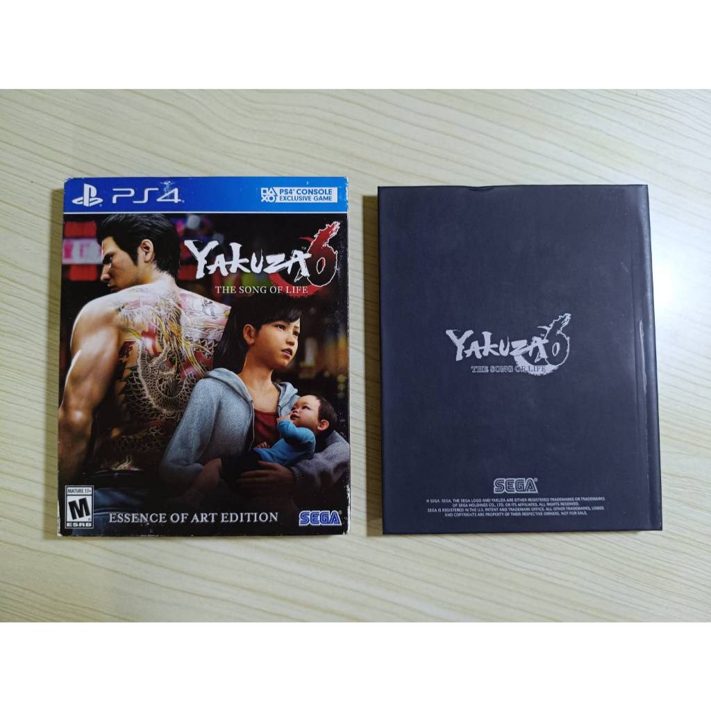 (มือ2) PS4​ -​ Yakuza​ 6​ (Z.all)