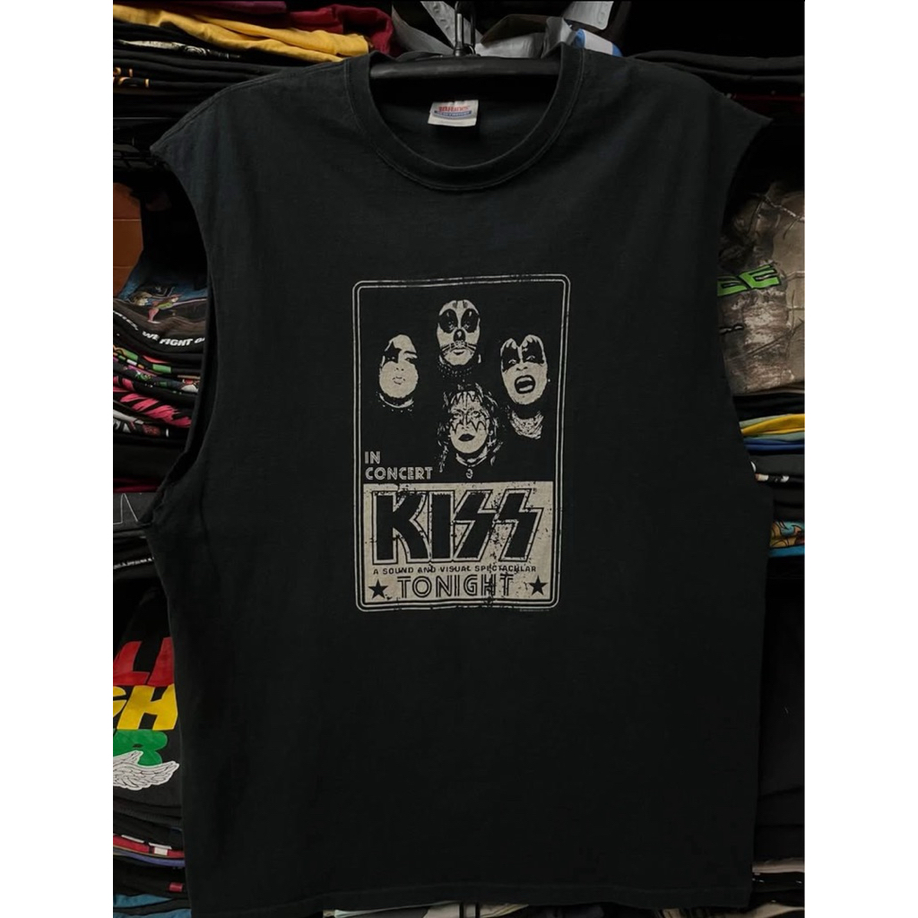 เสื้อยืดวินเทจ วง KISS 2005