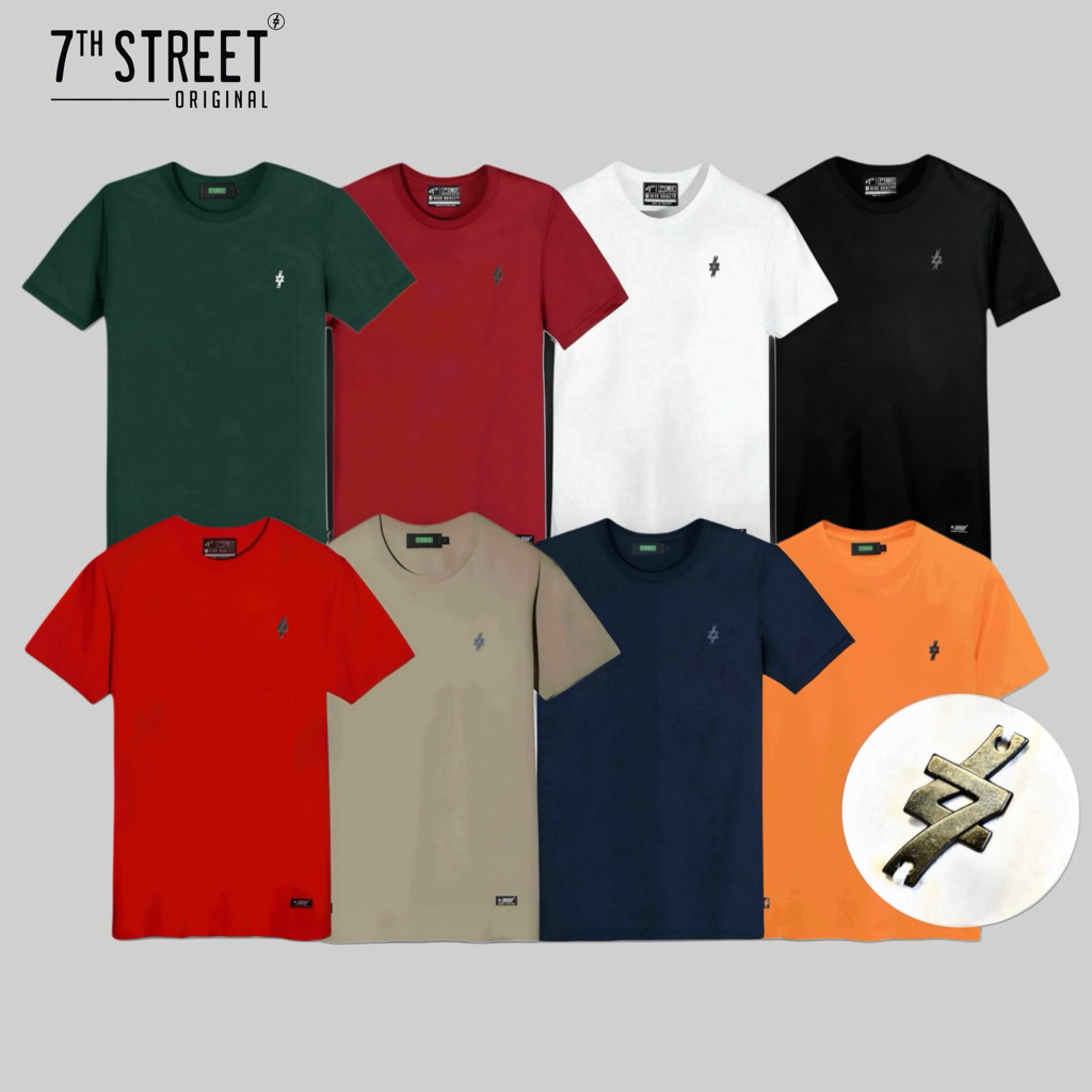 เสื้อยืด 7th Street (ของแท้) รุ่น ZLG T-shirt Cotton100%