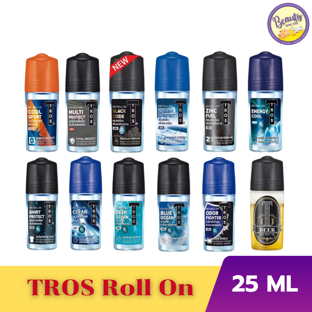 Tros roll on ทรอส โรลออน ขนาด 25 มล.