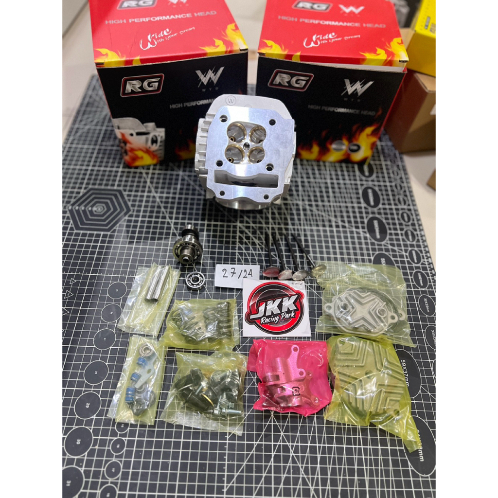 ฝา125 4วาว แบรนด์RG งานตัวใหม่ล่าสุด วาว27/24ใส่ลูก70+ ฝาตัวนี้ทำมาเพื่อรองรับลูก70-72-74 โดยตรงสินค