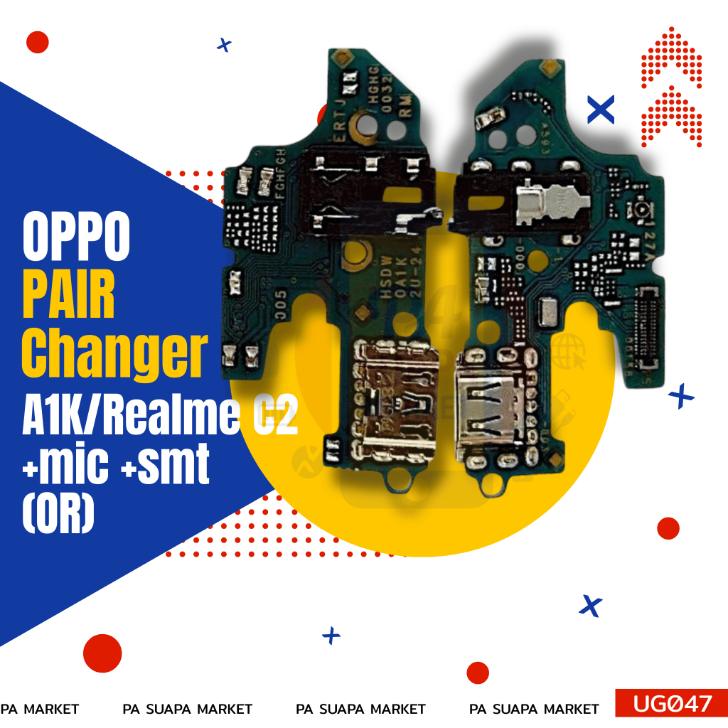 Pair Changer OPPO  A1K/Realme C2 (+mic+smt.)(OR)