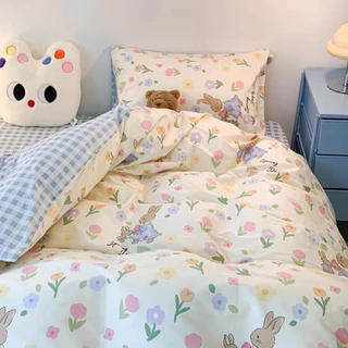 sweet dream shopชุดเครื่องนอนโทนดอกไม้🪴ครบเซ็ต6ชิ้นรวมผ้านวมมีผ้าปูที่นอนทุกขนาด3.5ฟุต5ฟุต6ฟุต