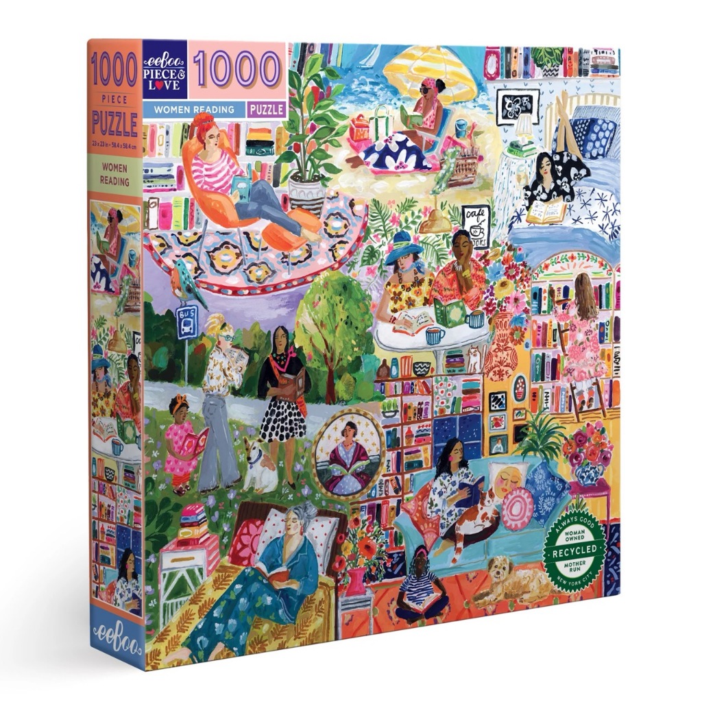 eeBoo: Women Reading By Jenifer Orkin Lewis (1000 Pieces) [Jigsaw Puzzle]