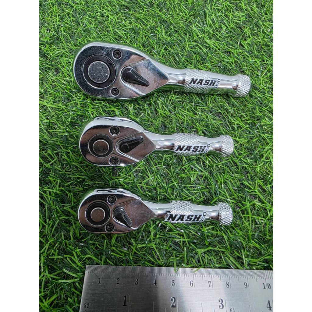 NASHI ด้ามฟรีก็อกแก๊ก ด้ามฟรีตัวสั้น ด้ามฟรีมินิ ด้ามก็อกแก๊กด้ามฟรี ตัวป้อม 72 ฟัน เลือกขนาดได้ ส่งทันที