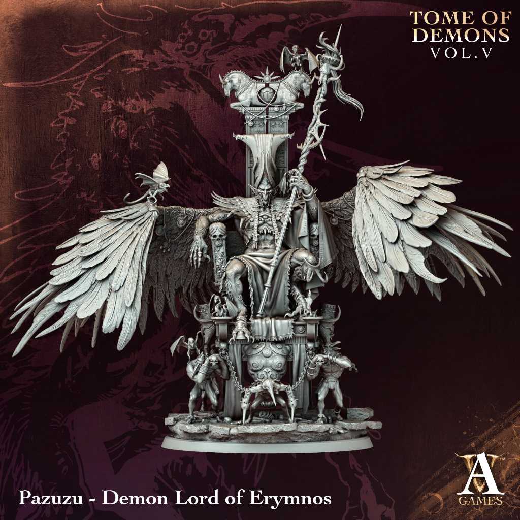 [Tome of Demons Vol.V] - Pazuzu - โมเดลสำหรับ DnD miniature,[Made to order ส่งพัสดุภายใน 1-3 วัน]
