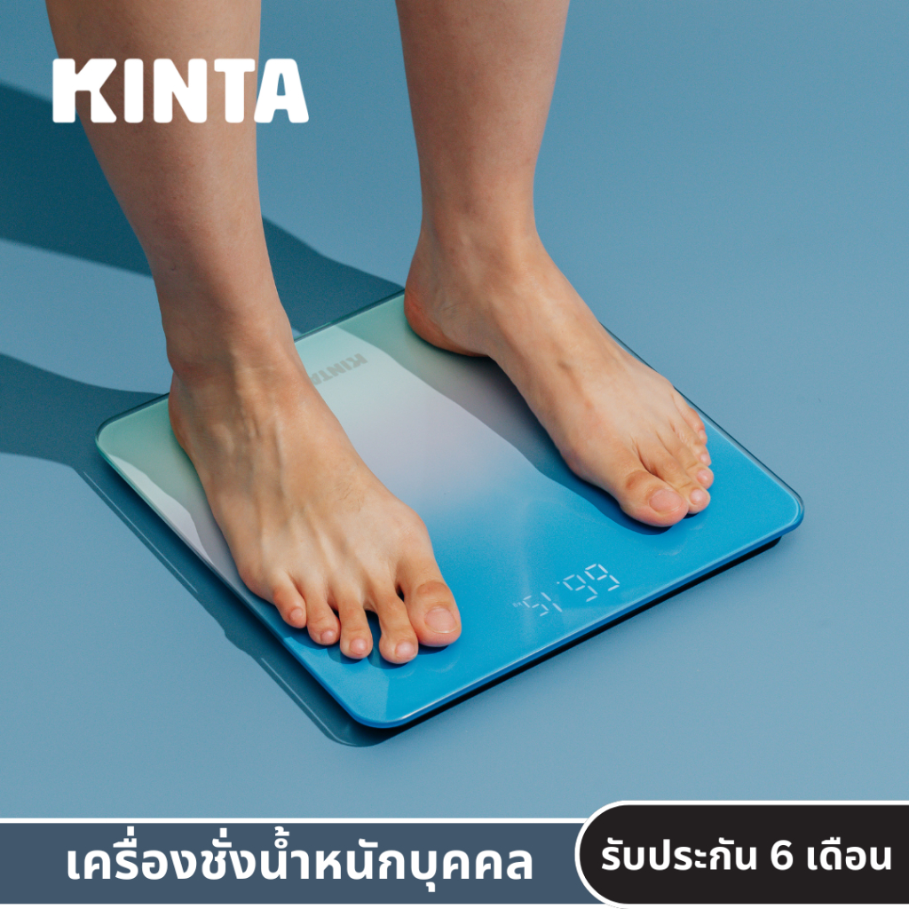 KINTA เครื่องชั่งน้ำหนักดิจิตอล ตาชั่งดิจิตอล เครื่องชั่งน้ำหนักดิจิตอล ตาชั่งน้ำหนักคน รุ่น EB3429-F