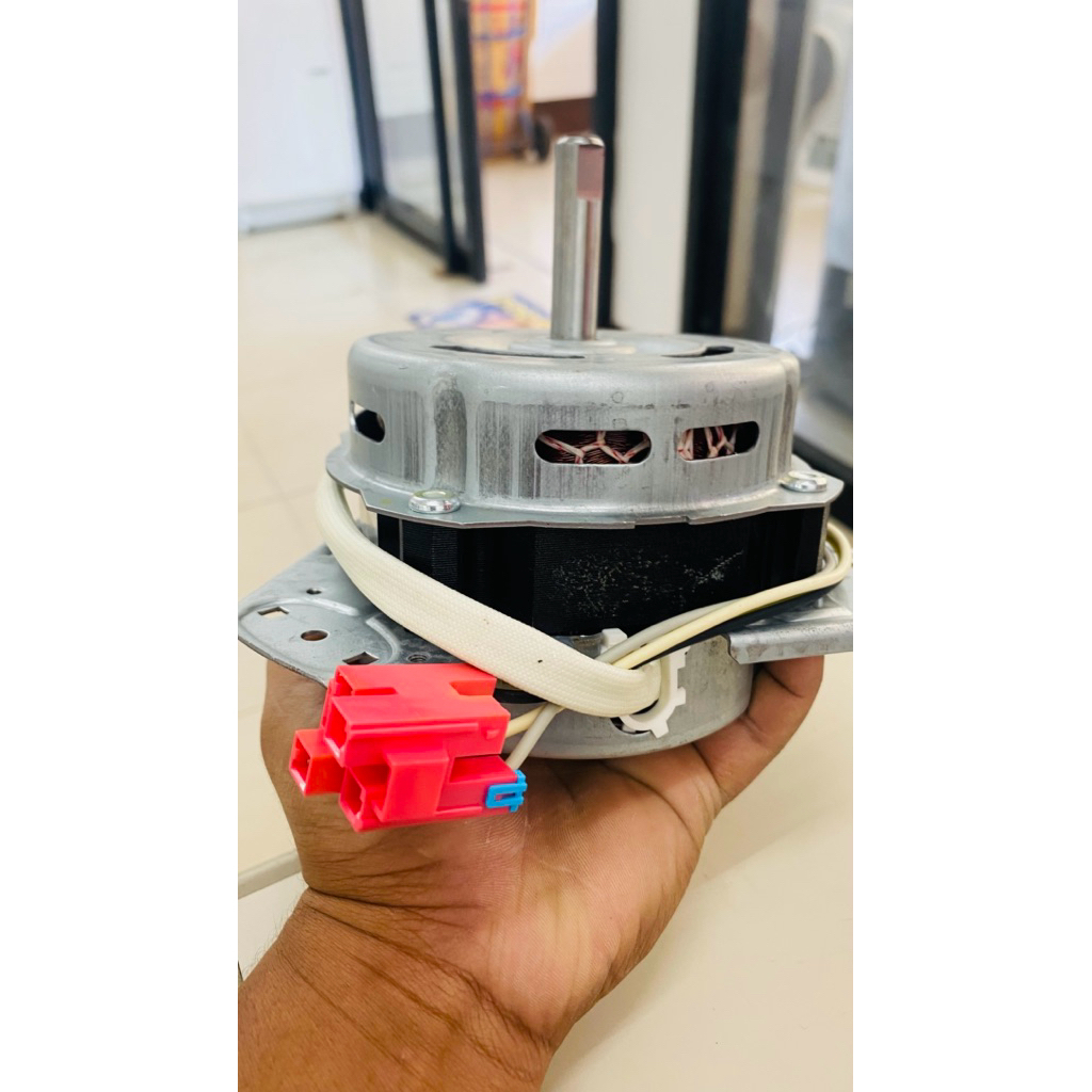 มอเตอร์ปั่นแห้ง 3หู LG 105W แกน 12mm รุ่น XTD-105(AL) ขนาด 10Kg แท้