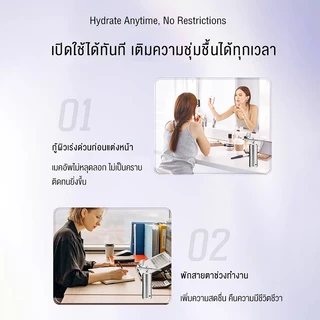 Langton เครื่องพ่นสารเคมีนาโน Cordless Airbrush Paint Tool เครื่องพ่นสเปรย์ออกซิเจนนาโน ชุดแอร์บรัช Oxygen Injector