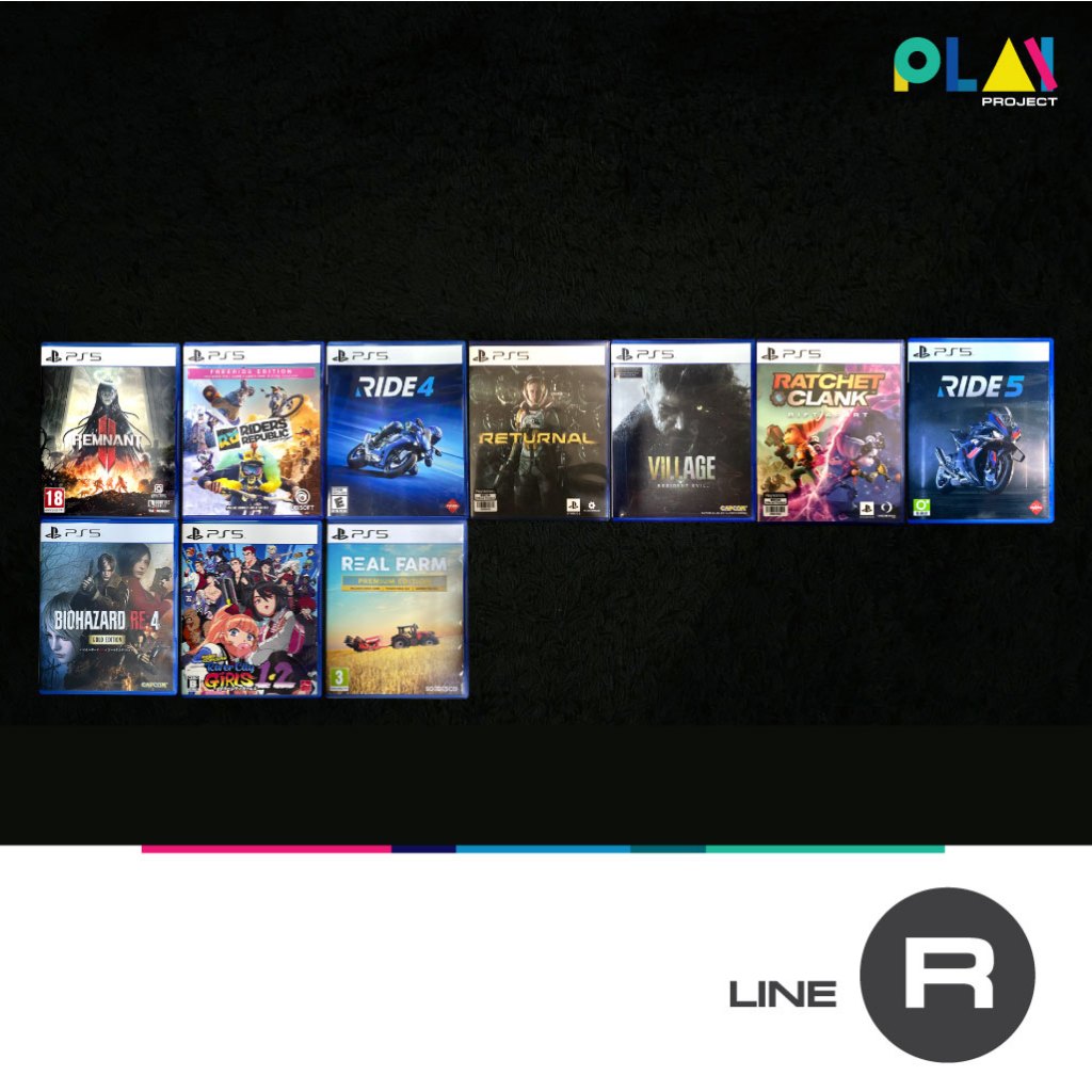 เกม PS5 Playstation5 [มือสอง] [มือ2] (รายชื่อตัวอักษร R ) [แผ่นเกม] [เกมPS5] [เกม Playstation]