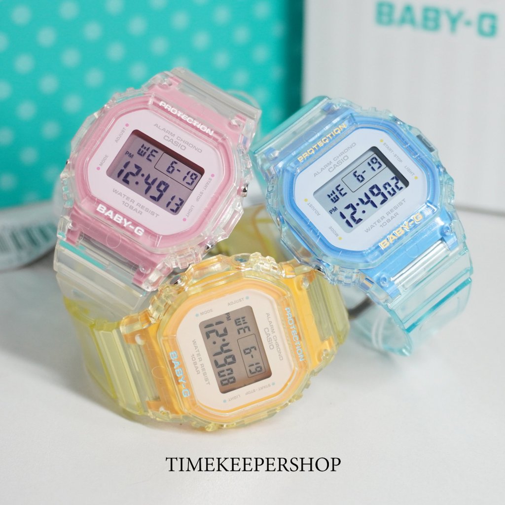 Casio Baby-G นาฬิกาข้อมือ รุ่น BGD-565 (BGD-565GC-2,BGD-565GC-4,BGD-565RP-2,BGD-565RP-4,BGD-565SJ-2)