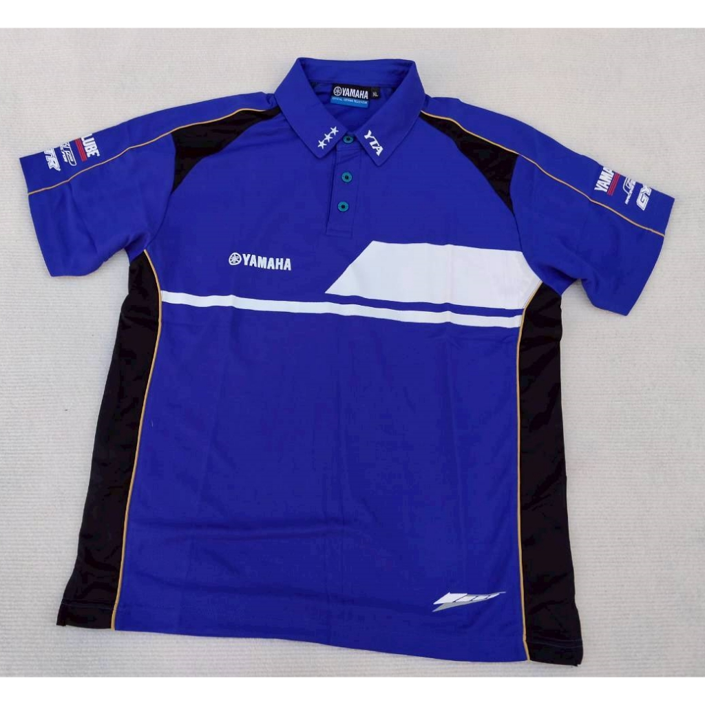 ของแท้ KELA YAMAHA เสื้อโปโล ยามาฮ่า เรซซิ่ง ของแท้ศูนย์ Genuine MOTOR SPORT POLO-SHIRT ใหม่มือ 1 #Y
