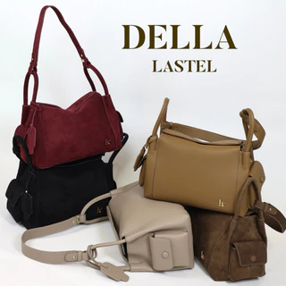 PRE(มี2size)LASTEL - กระเป๋าสะพายรุ่นDELLA งานพรีเมี่ยม สายสะพาย2แบบ ปรับระดับได้✨