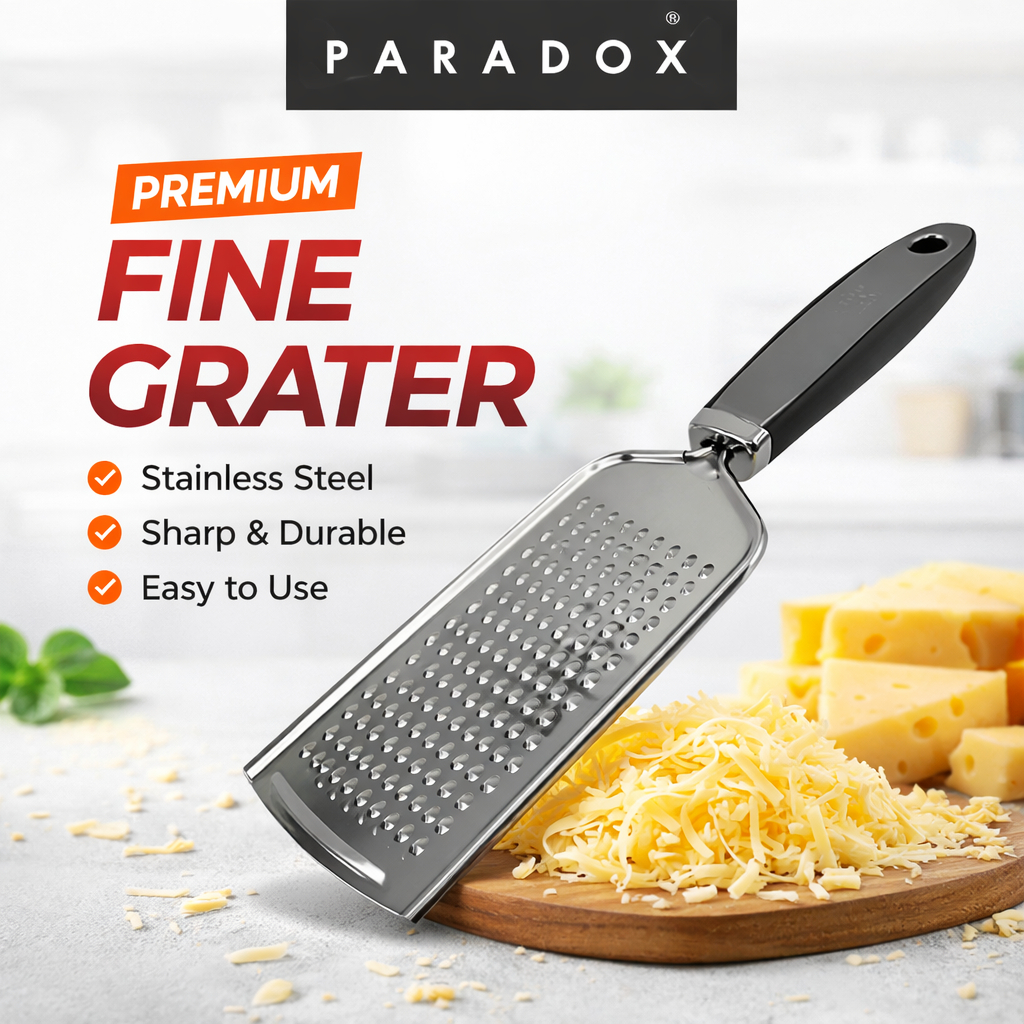 Paradox พาราดอกซ์ : ที่ขูดชีส สำหรับเเต่งหน้าอาหาร Grater PE handle A0201