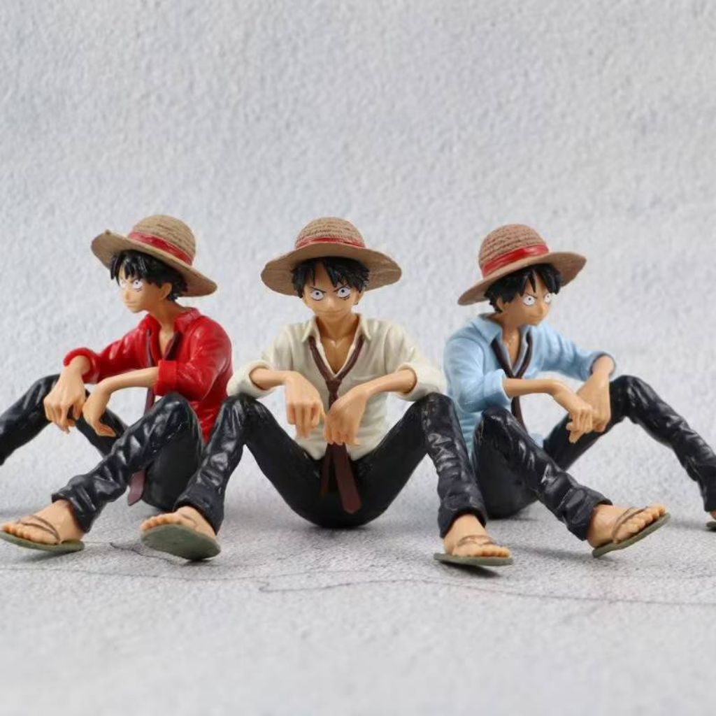 โมเดลฟิกเกอร์ PVC รูปปั้นอนิเมะวันพีซ ลูฟี่ Luffy ขนาด 12 ซม. ส่งของจากกรุงเทพฯ