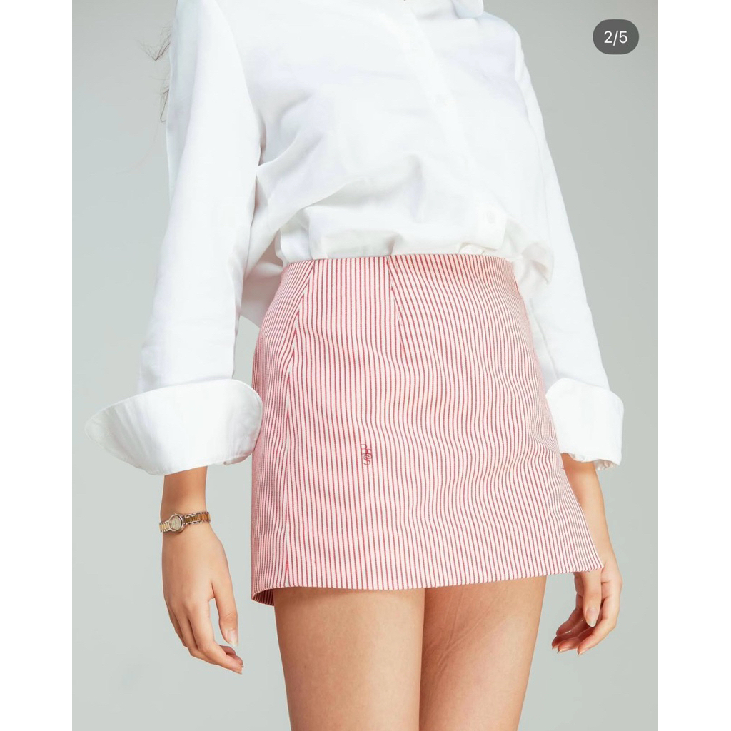 ส่งต่อ แบรนด์ beforesunset.studio ̈ กระโปรง Butter Mini Skirt (size xs)