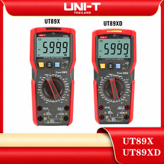 Uni-t UT89X UT89XD มัลติมิเตอร์ดิจิทัล 1000V DC AC แรงดันไฟฟ้า 20A ความต้านทานกระแส ประจุกระแสไฟ NCV
