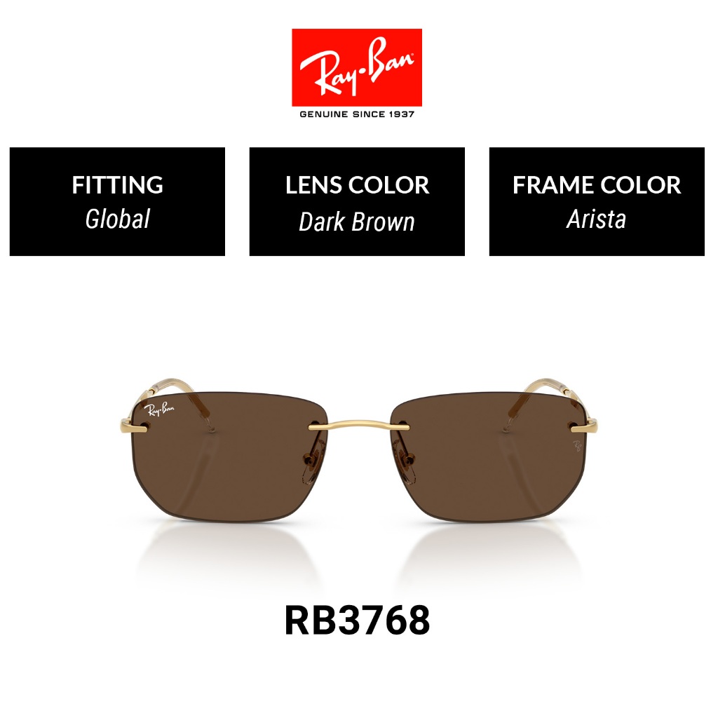 RAY-BAN 0RB3768 001/7356 56 - Sunglasses