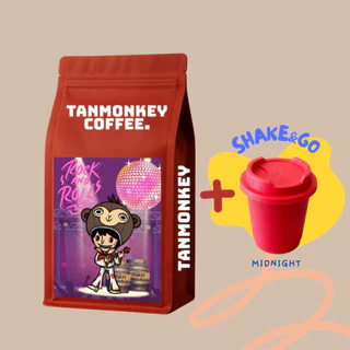 Rock&Roll เมล็ดกาแฟคั่ว Blend Coffee Brazil✖️ Honduras✖️ Colombia Tanmonkey Coffee