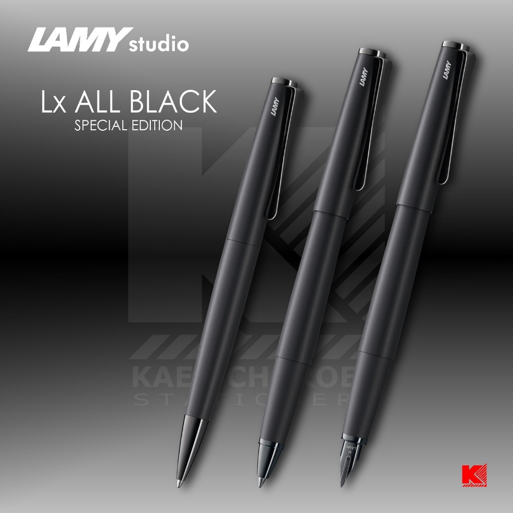 ปากกา LAMY studio Lx all black Limited Edition [Model 066 266 366]