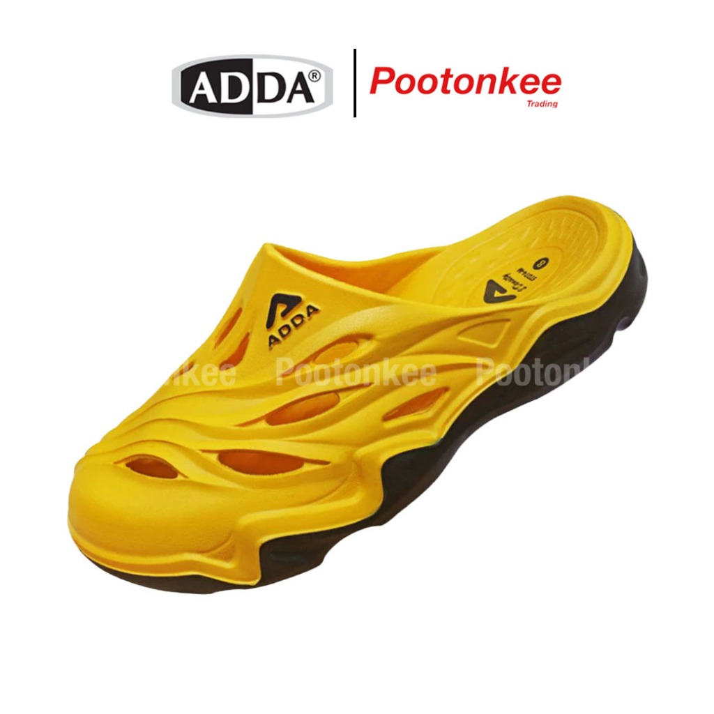 ADDA  รุ่น 5TD74-M1 รองเท้าแตะ รองเท้าลำลอง แบบสวมหัวโต รุ่น 5TD74-M1 ไซส์ 7-10 ราคา ถูกที่สุด ดีลบีเคเค แกลเลอรีภาพที่ 8