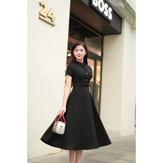 Capheny : Ivy dress with a bow tie