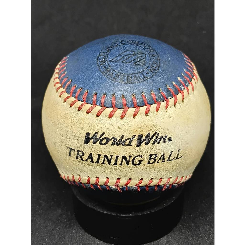 ลูกเบสบอลหนังแท้ Mizuno World Win Training Ball Major League Baseball Baseball /Soft ball.