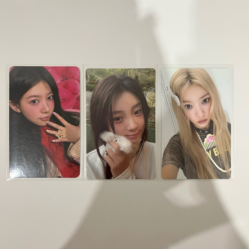 [พร้อมส่ง] การ์ด illit moka wonhee official