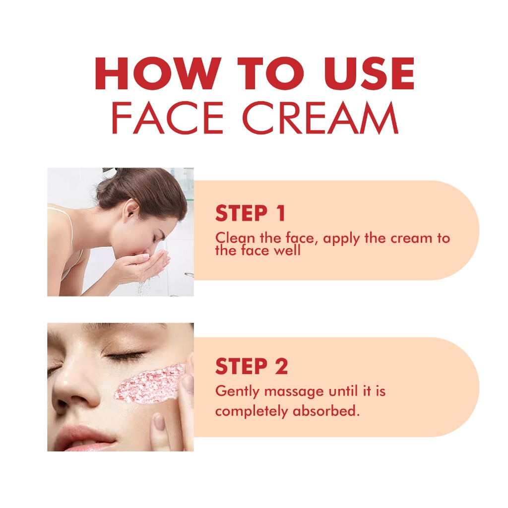 EELHOE ครีมบำรุงผิวหน้า ครีมไฮเดรติ้ง บำรุงความชื้น ฟื้นฟูผิว ปลอบประคองความแดง ทำให้ผิวขาวใส - รูปที่ 7