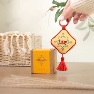BLESSING CHARMS ที่ห้อยลายมงคล พวงกุญแจงานปัก