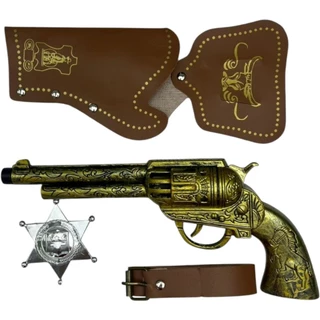 เซ็ตปืนคาวบอยของเล่น คละสี&รุ่น (Toy Pistol and Holster Set) 🚚ด่วนมีส่งGrabค่า